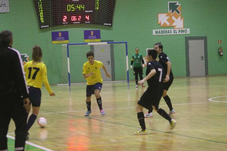 El partido se jugó este sábado en Teror (Foto TA)